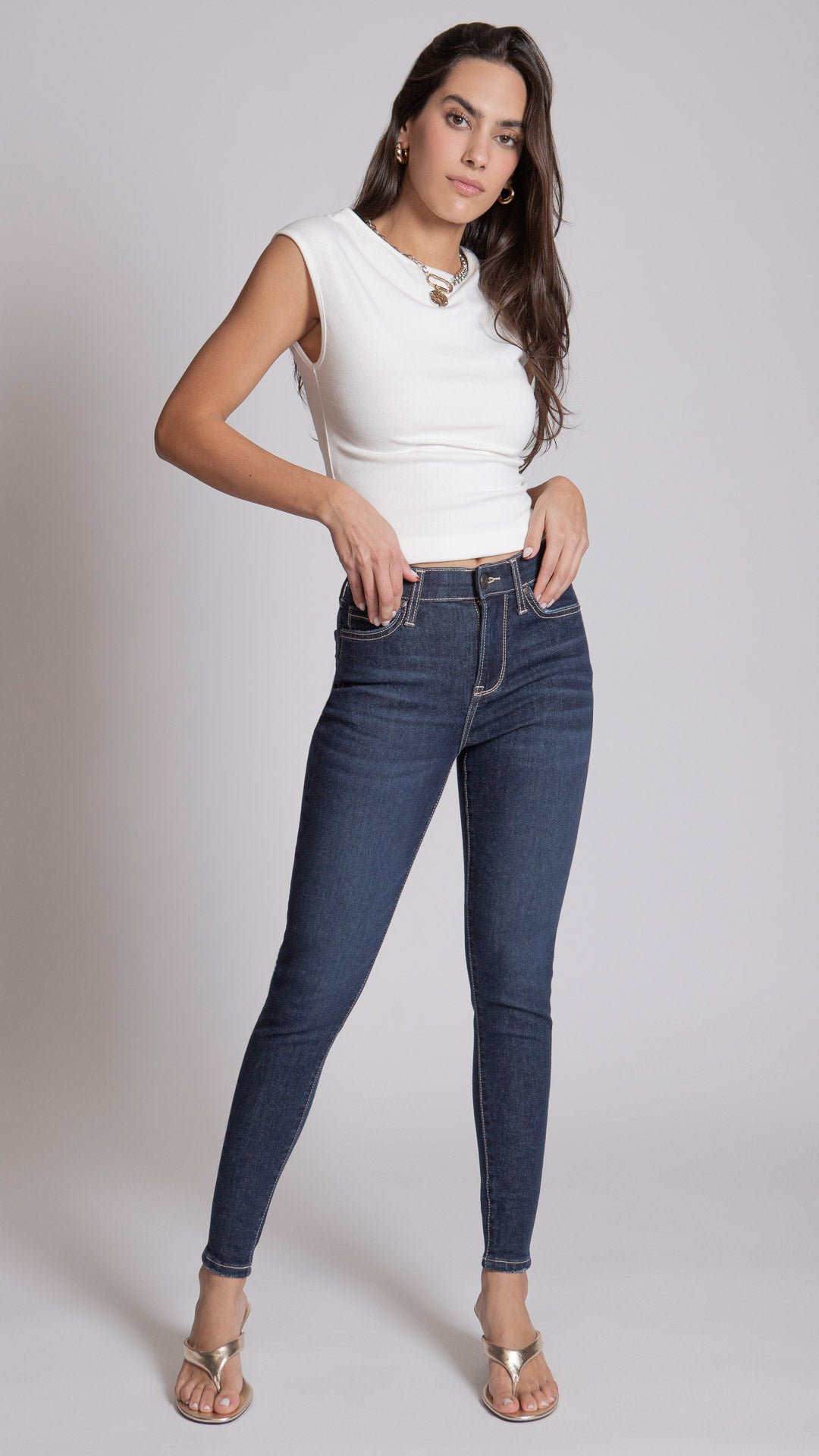 Pantalón High Rise Skinny Mujer Balam BL7445