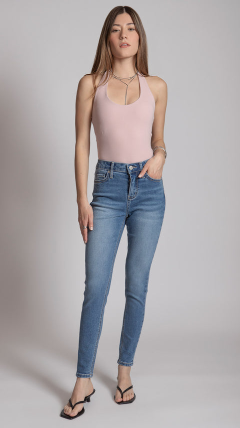 Pantalón High Rise Skinny Mujer Balam BL7446