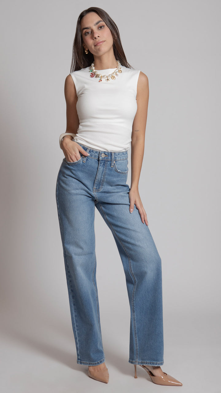 Pantalón Wide Leg Mujer Balam BL7454
