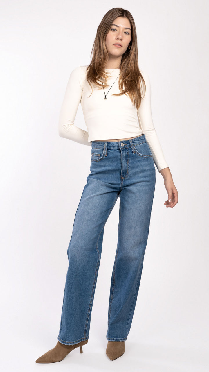 Pantalón Wide Leg Mujer Balam BL7454