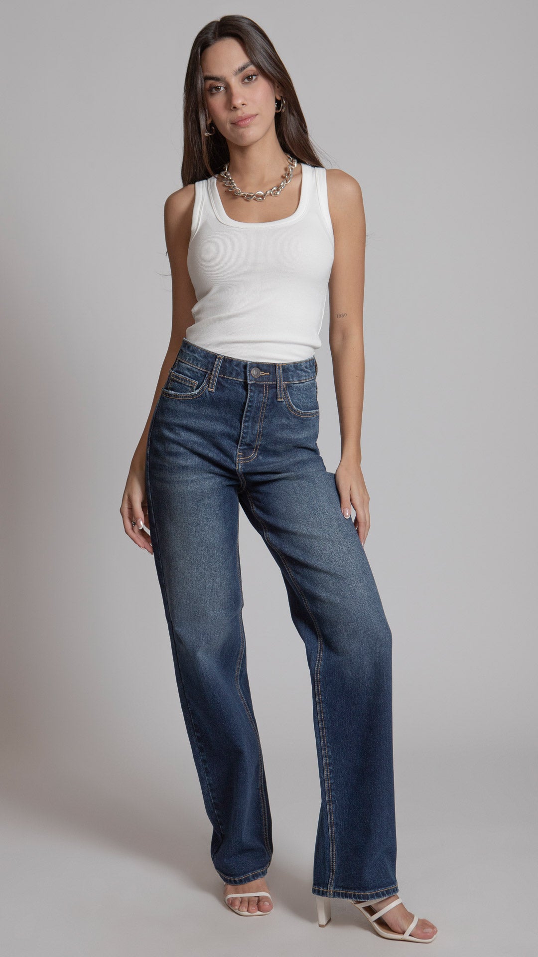 Pantalón Wide Leg Mujer Balam BL7454