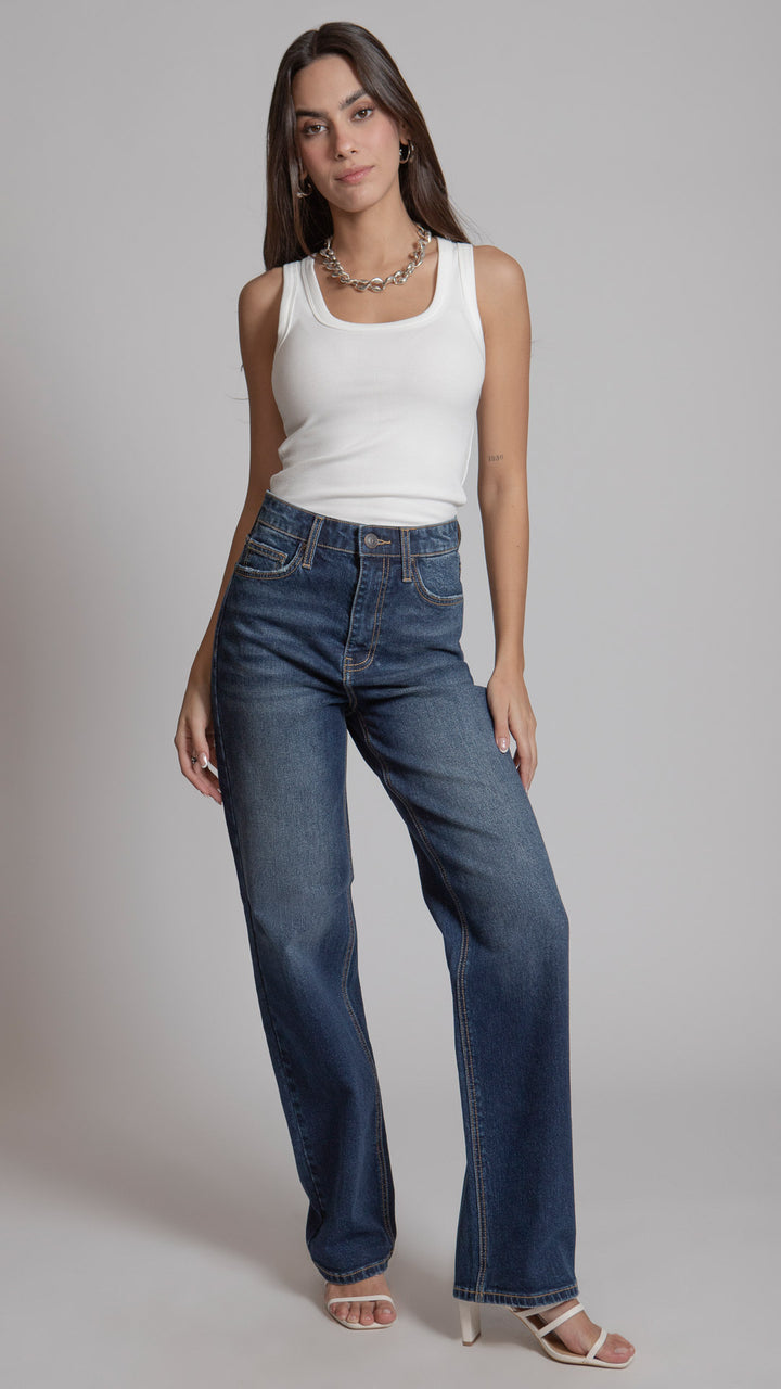 Pantalón Wide Leg Mujer Balam BL7454