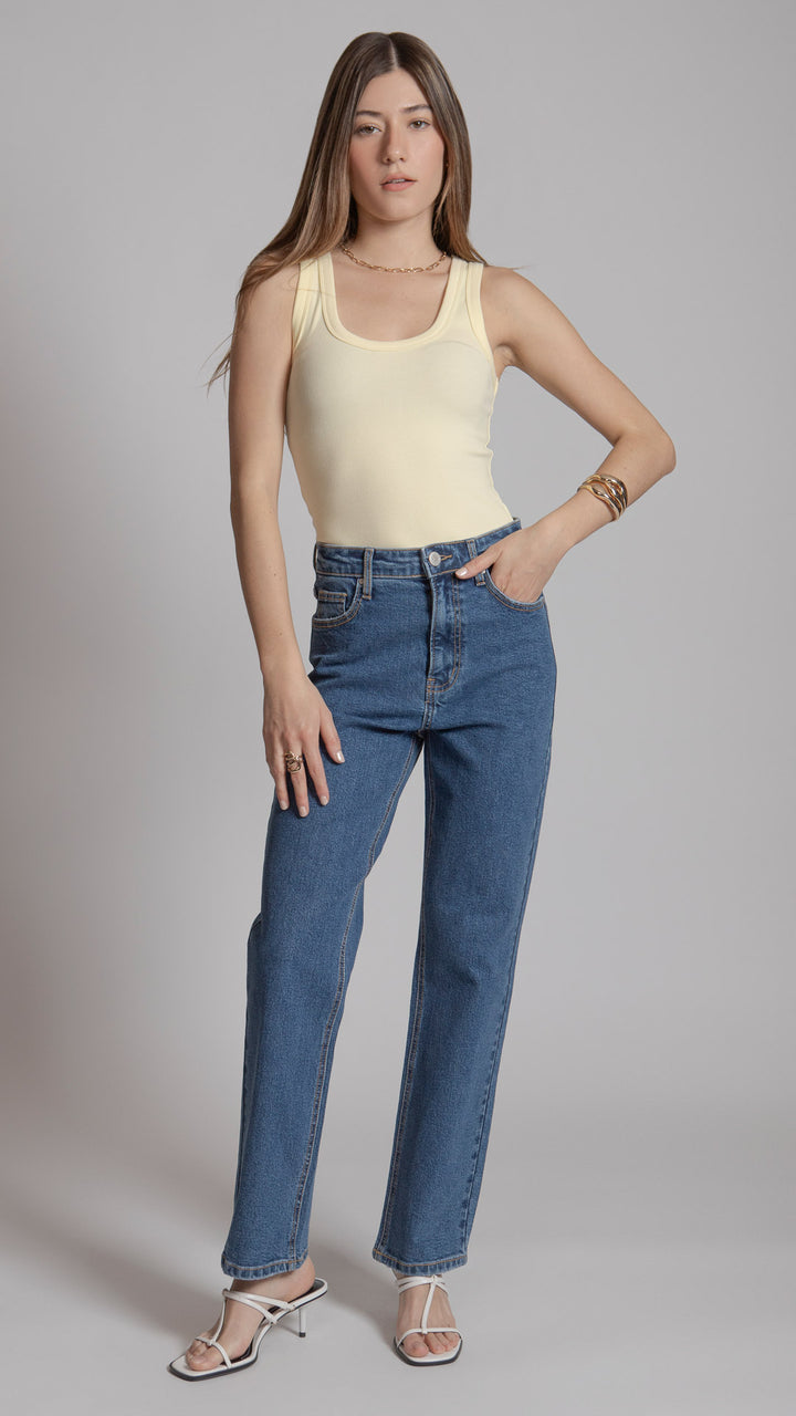 Pantalón Straight Mujer Balam BL7463