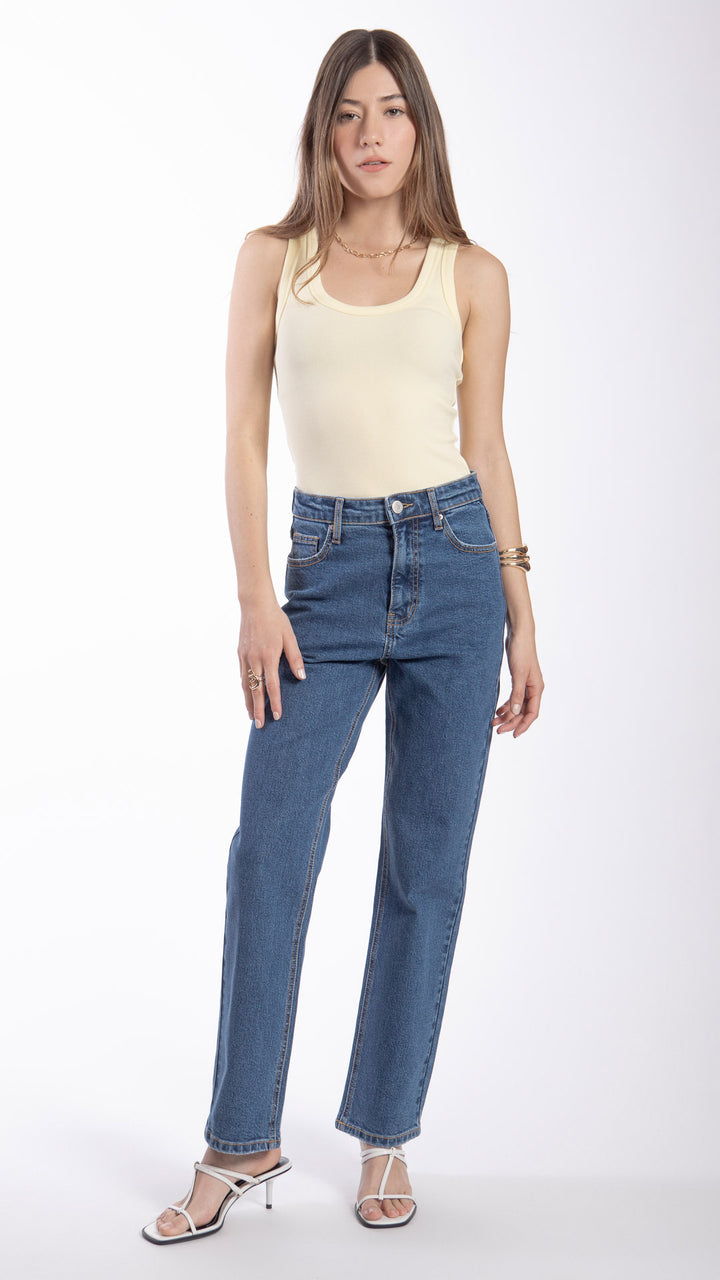 Pantalón Straight Mujer Balam BL7463