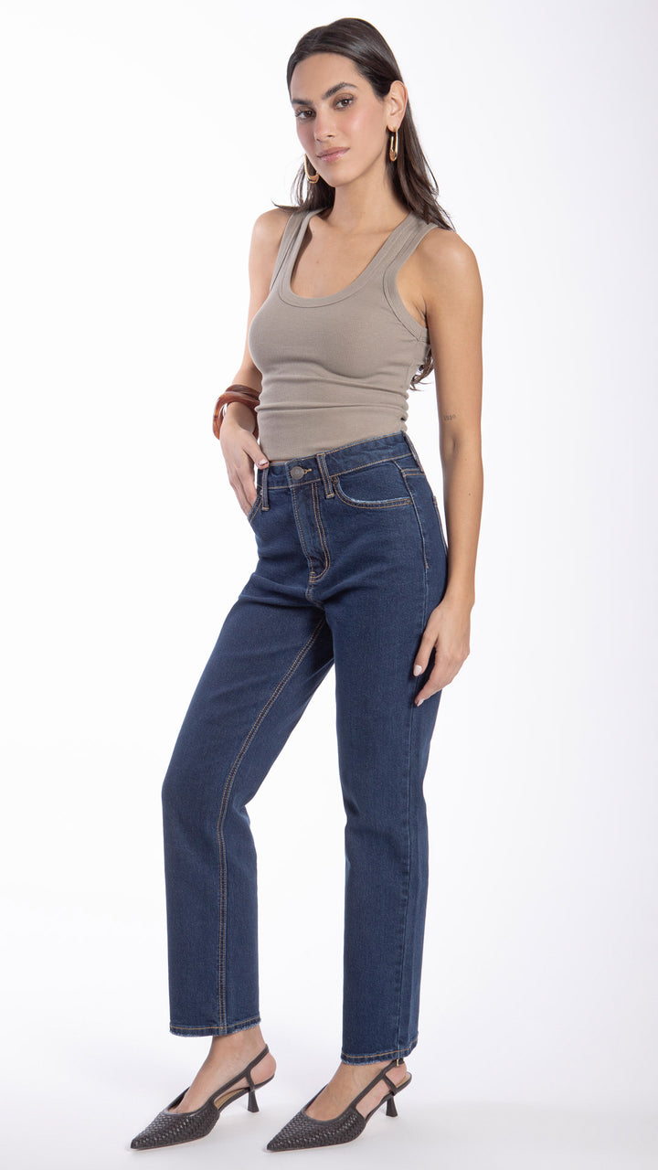 Pantalón Straight Mujer Balam BL7463