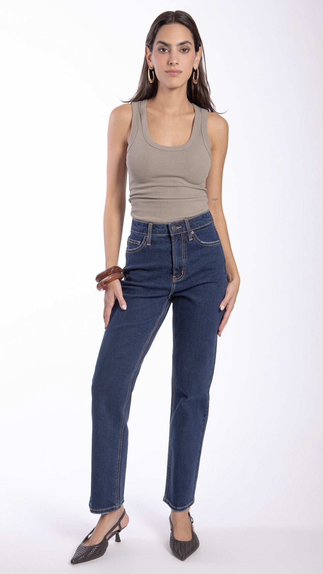 Pantalón Straight Mujer Balam BL7463