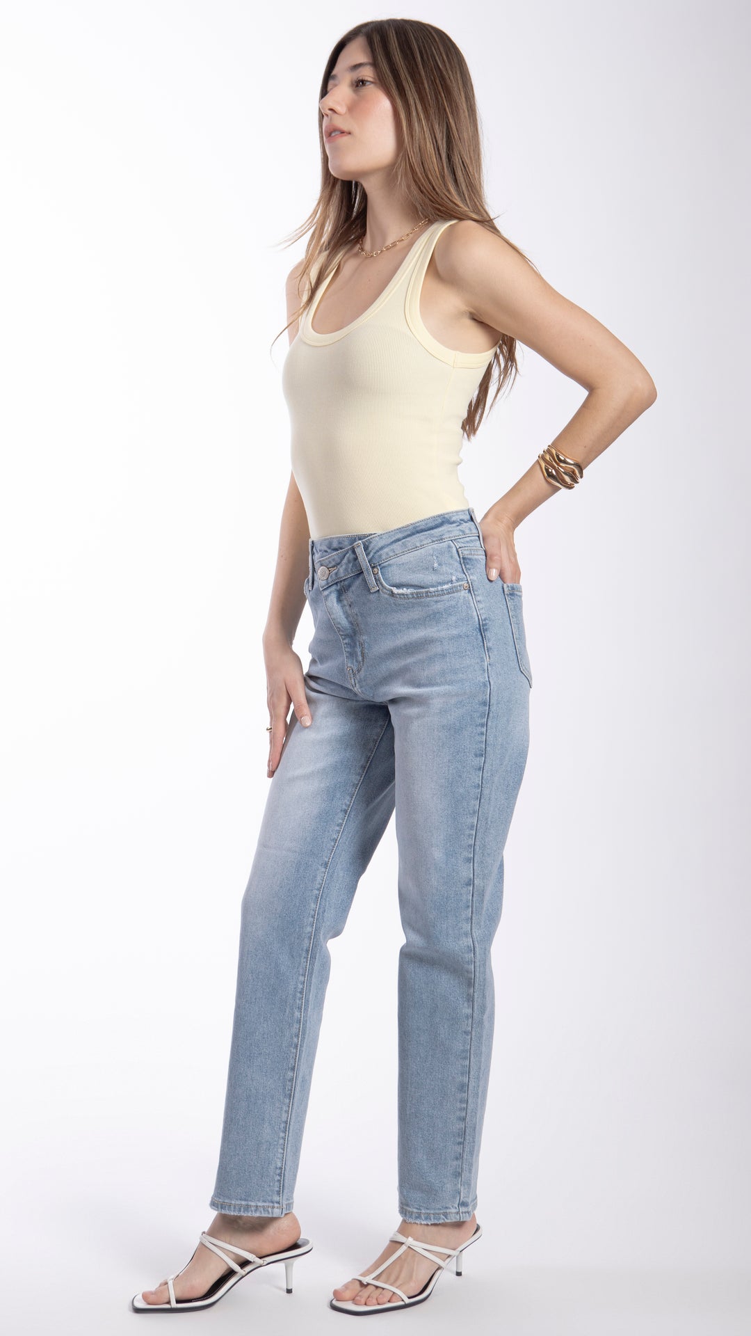 Pantalón Straight Mujer Balam BL7464