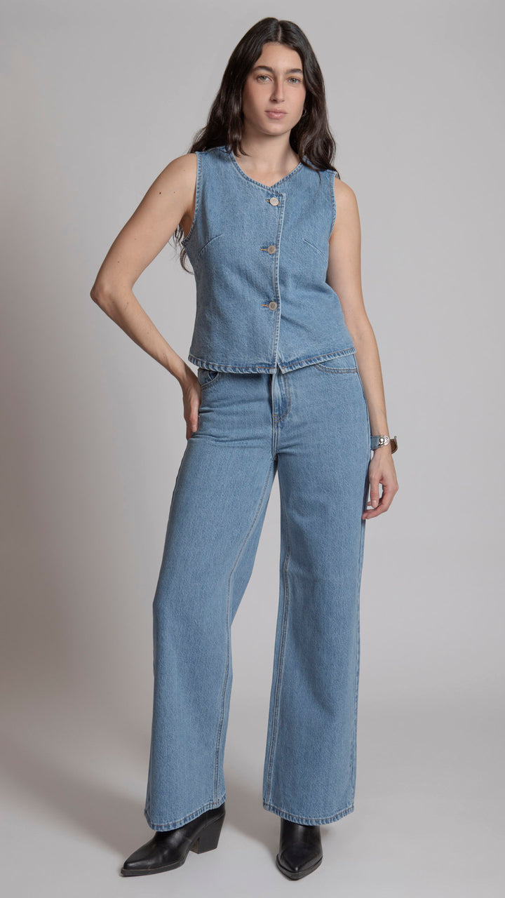 Pantalón Vintage Loose Mujer Balam BL7468