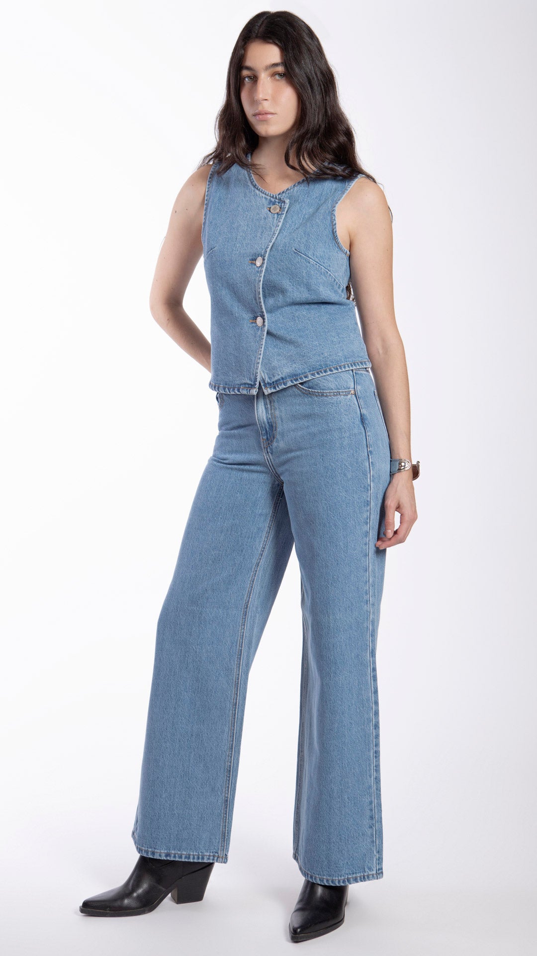 Pantalón Vintage Loose Mujer Balam BL7468