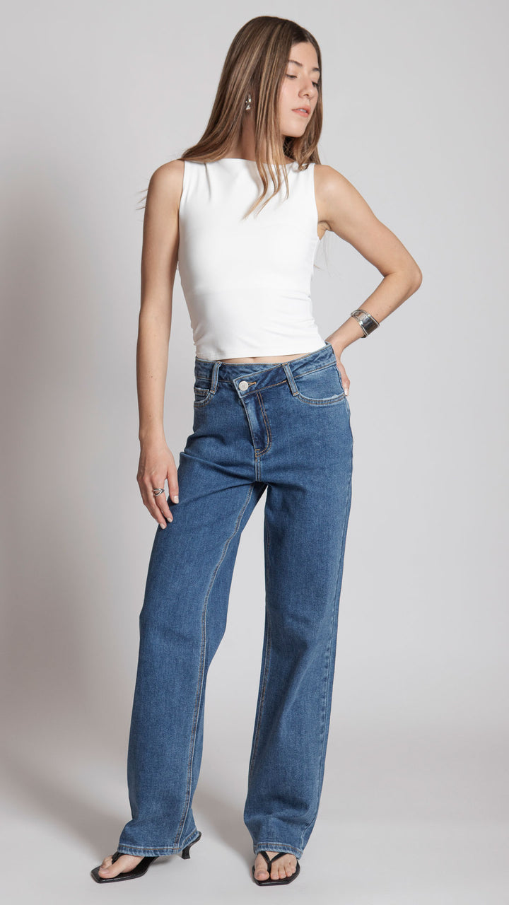 Pantalón Wide Leg Mujer Balam BL7475