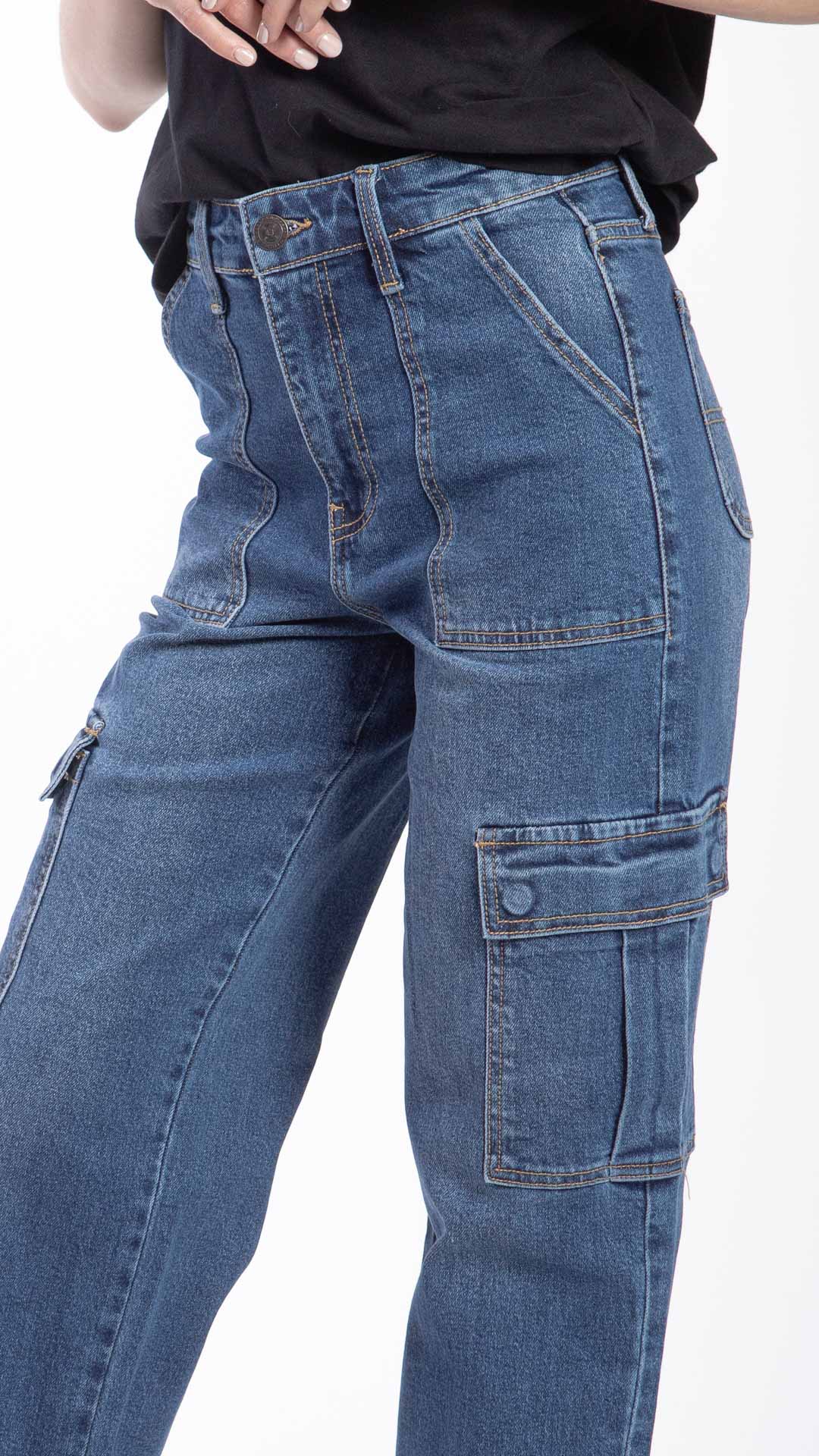 Pantalón Wide Leg Mujer Balam BL7478