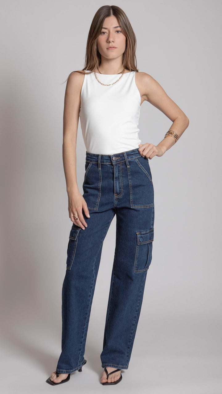 Pantalón Wide Leg Mujer Balam BL7478