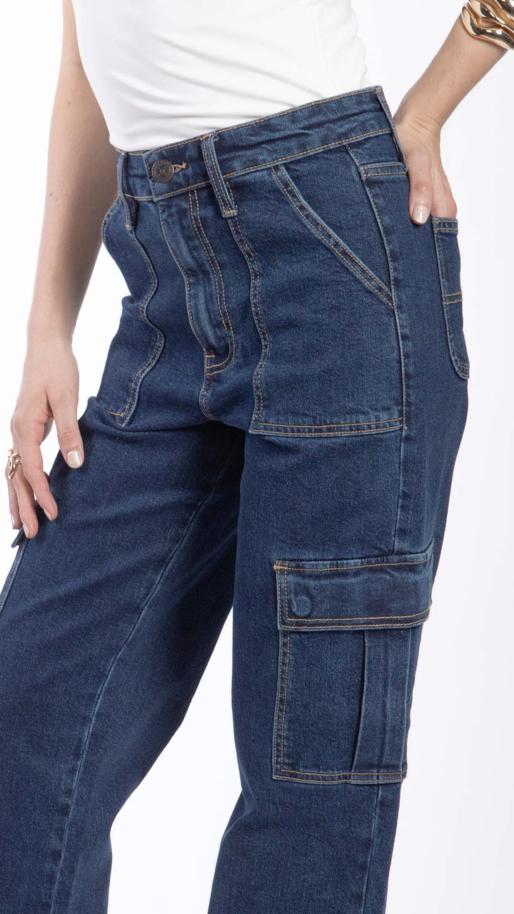 Pantalón Wide Leg Mujer Balam BL7478