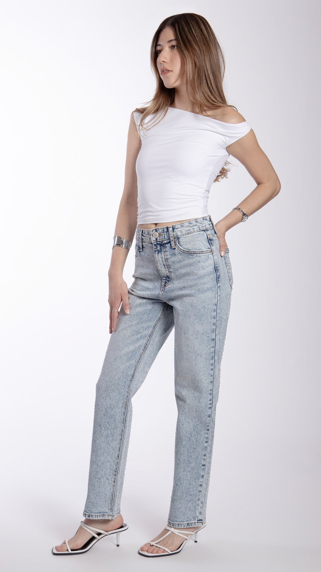 Pantalón Straight Mujer Balam BL7482