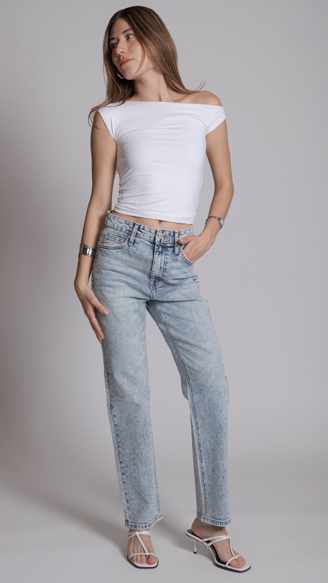 Pantalón Straight Mujer Balam BL7482