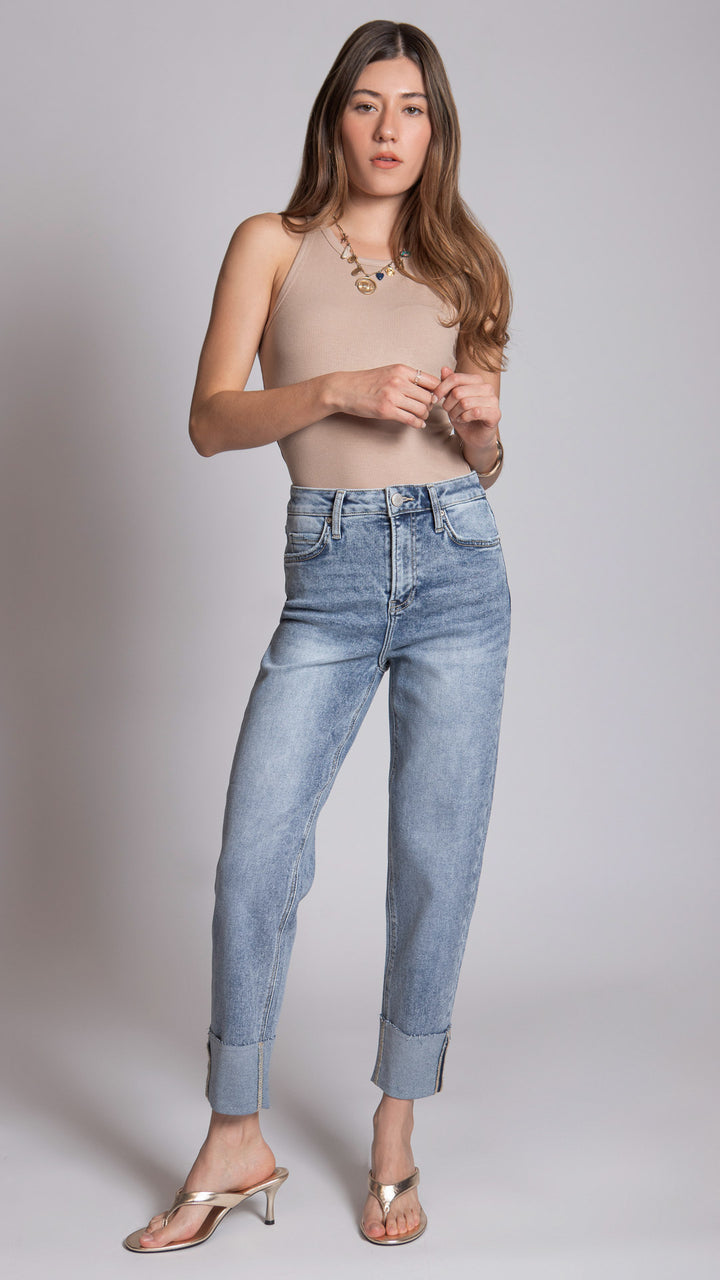 Pantalón Mom Mujer Balam BL7485