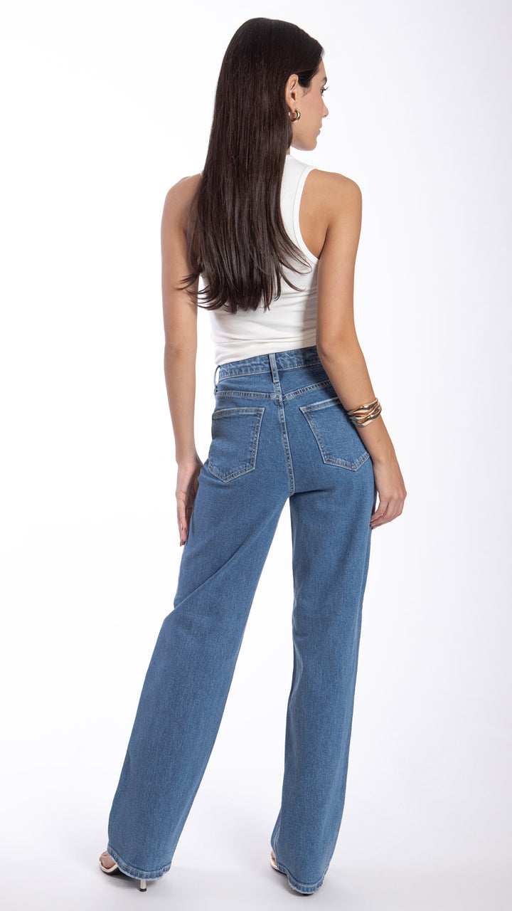 Pantalón Wide Leg Mujer Balam BL7490