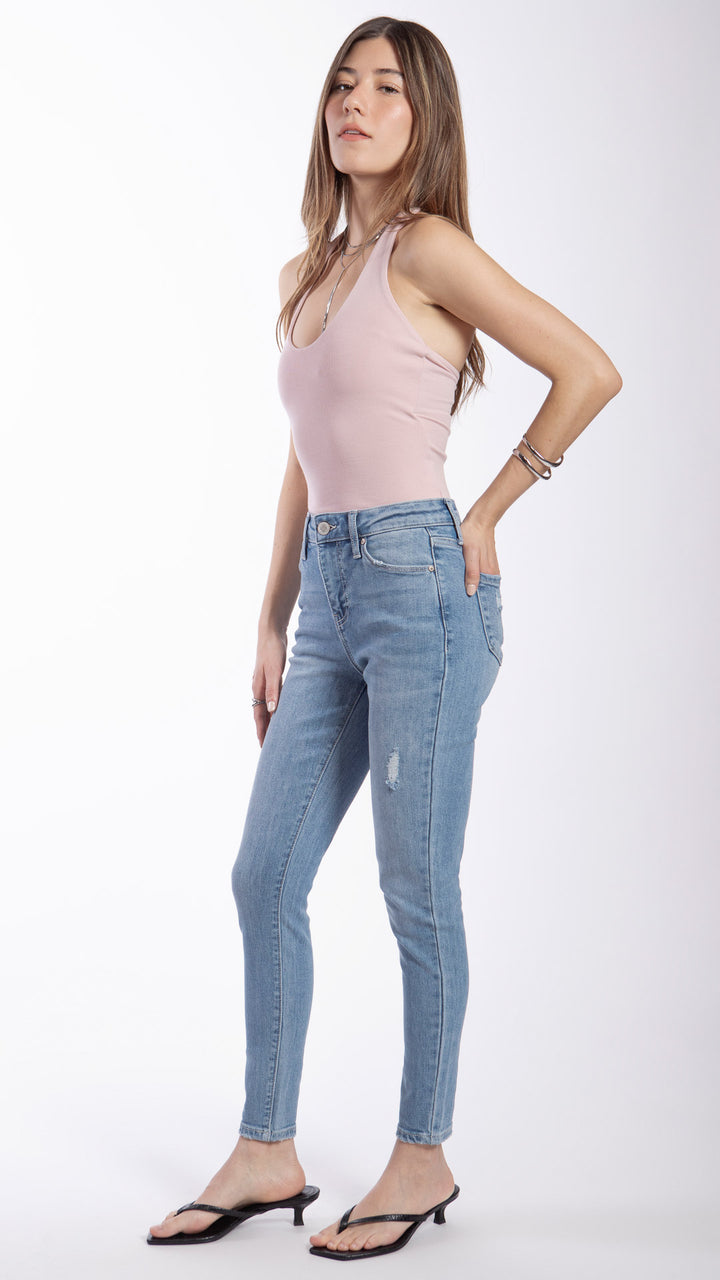 Pantalón High Rise Skinny Mujer Balam BL7495