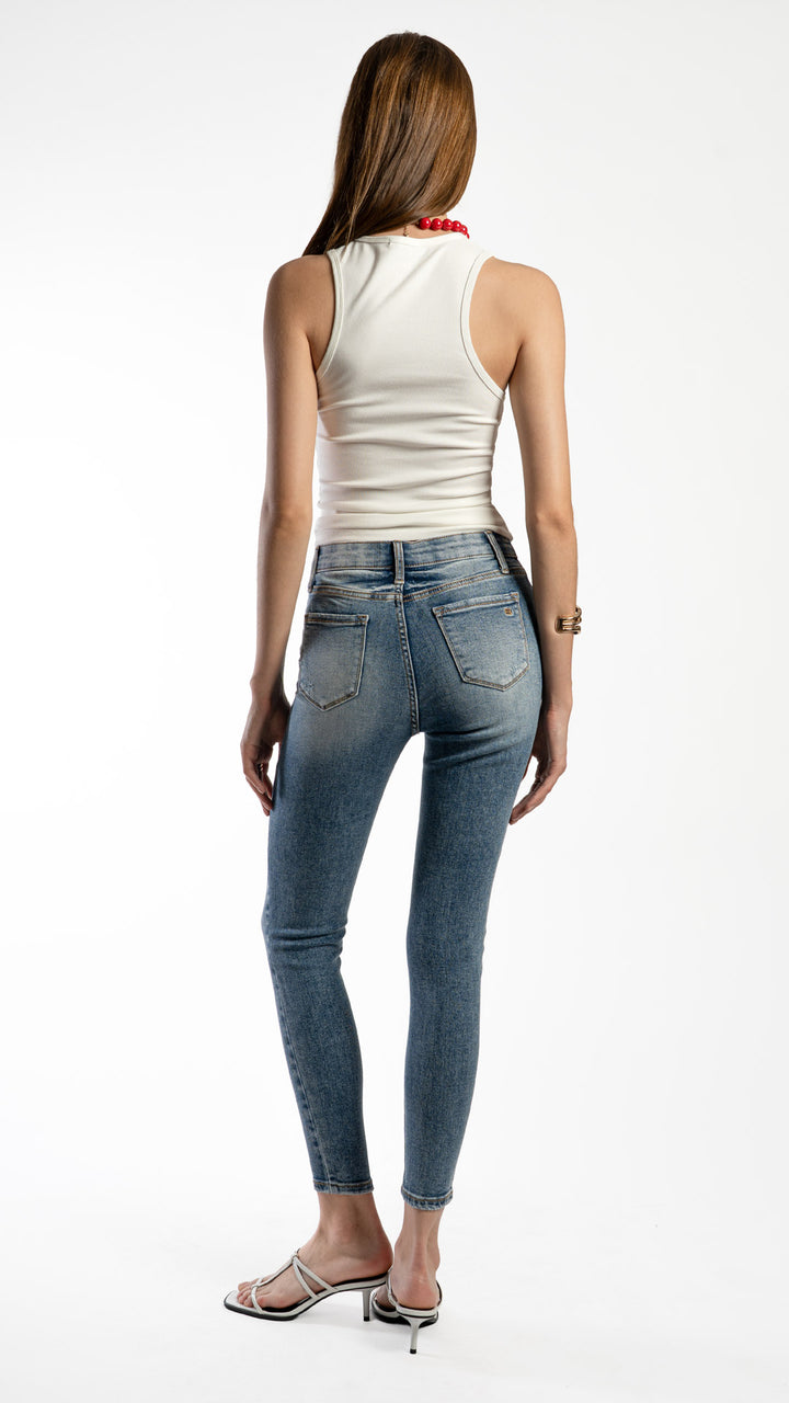Pantalón High Rise Skinny Mujer Balam BL7496
