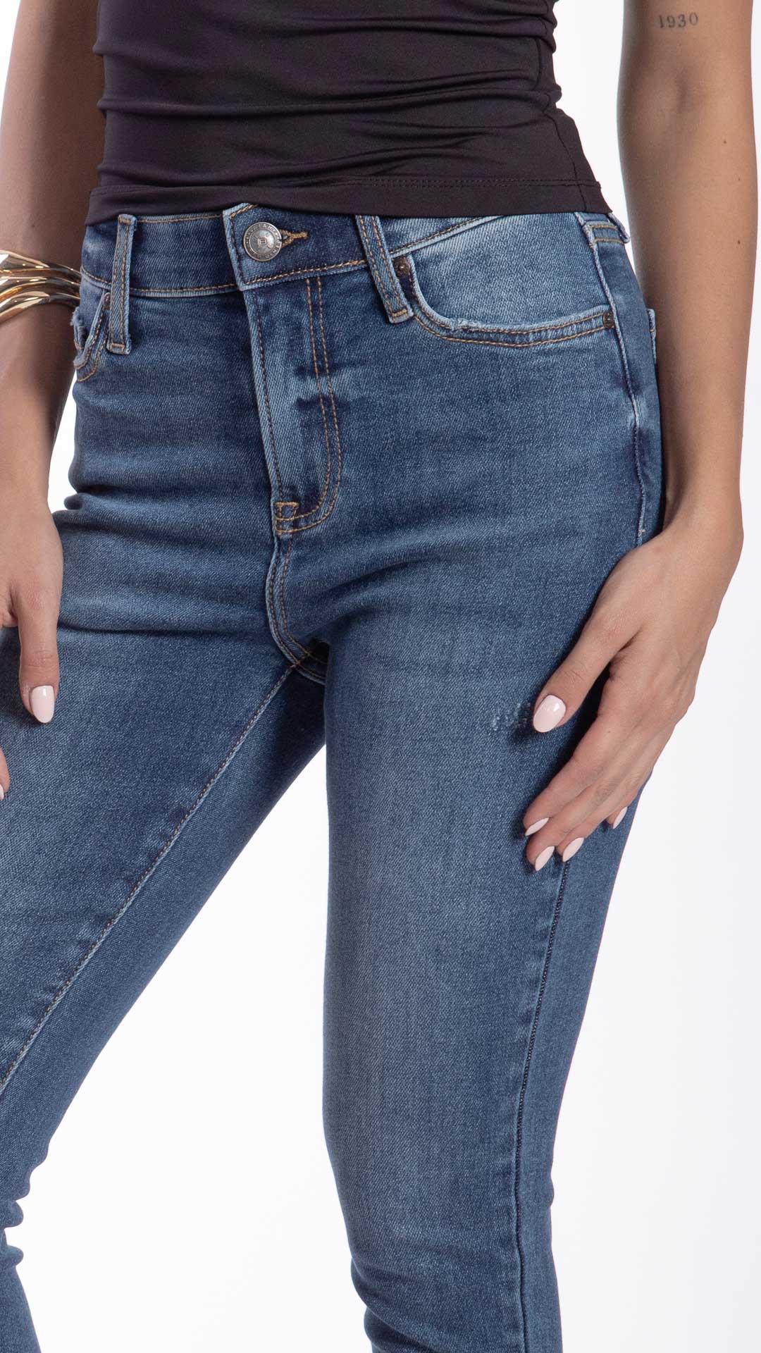 Pantalón High Rise Skinny Mujer Balam BL7496