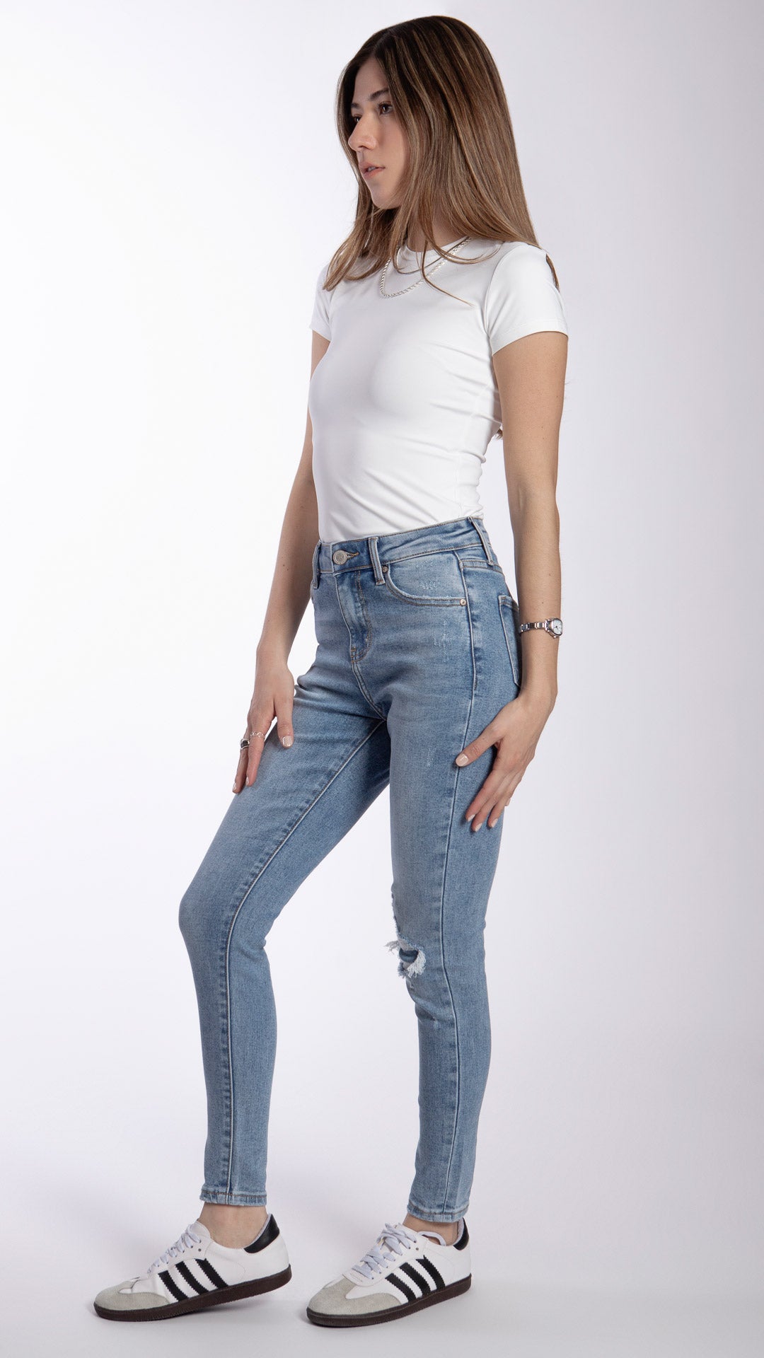Pantalón High Rise Skinny Mujer Balam BL7497