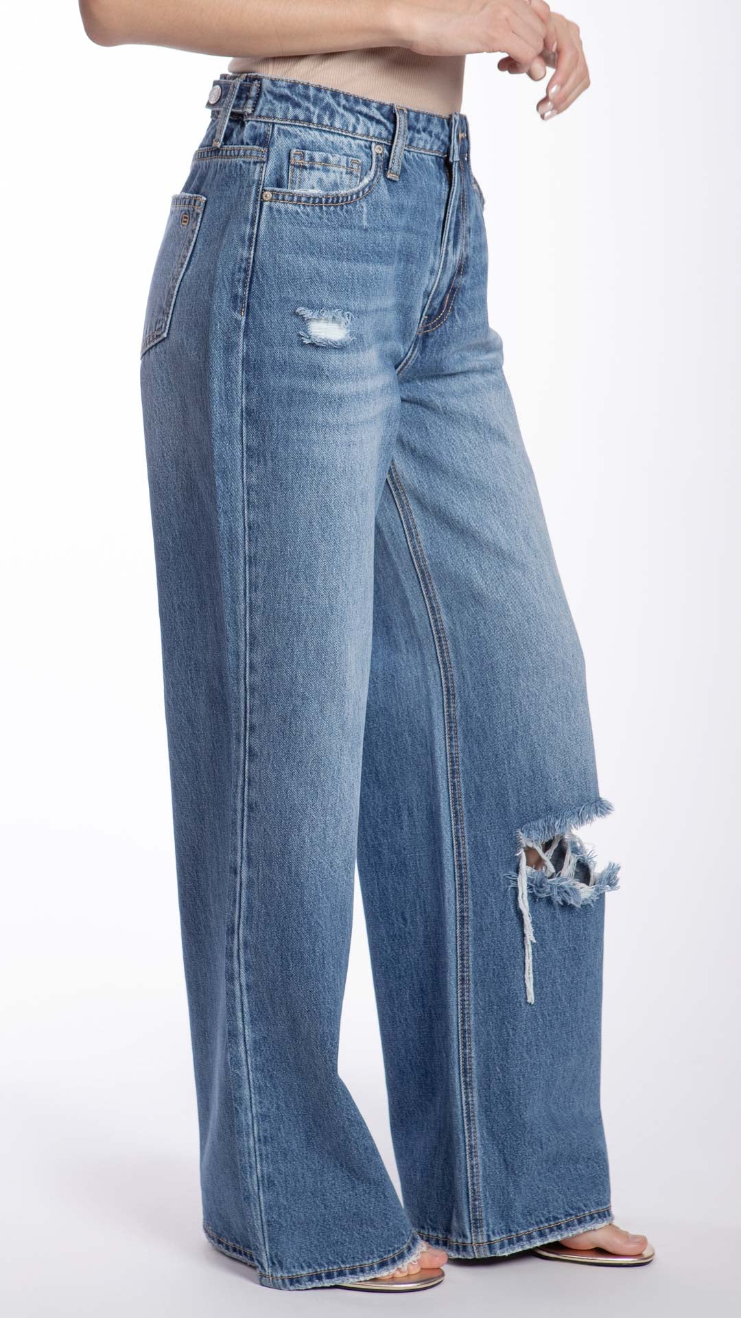 Pantalón Vintage Loose Mujer Balam BL7498