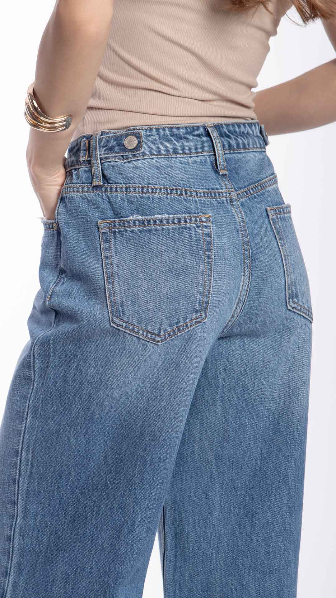 Pantalón Vintage Loose Mujer Balam BL7498