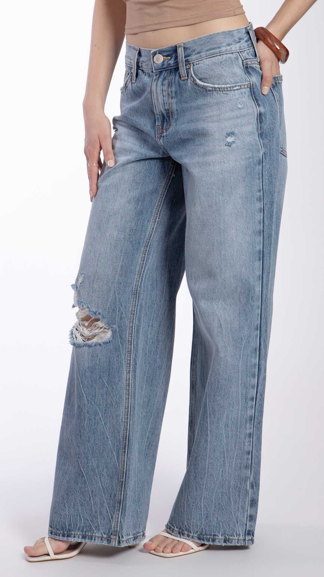 Pantalón Vintage Loose Mujer Balam BL7499