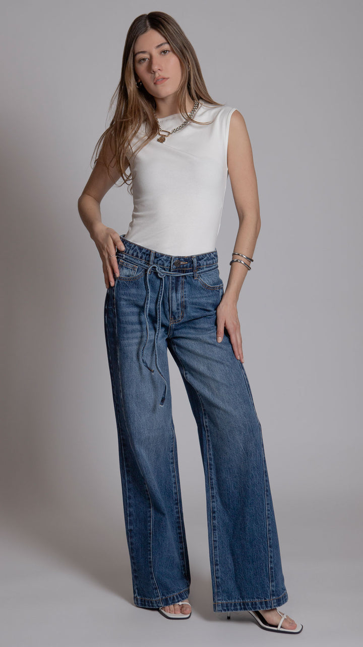 Pantalón Vintage Loose Mujer Balam BL7500