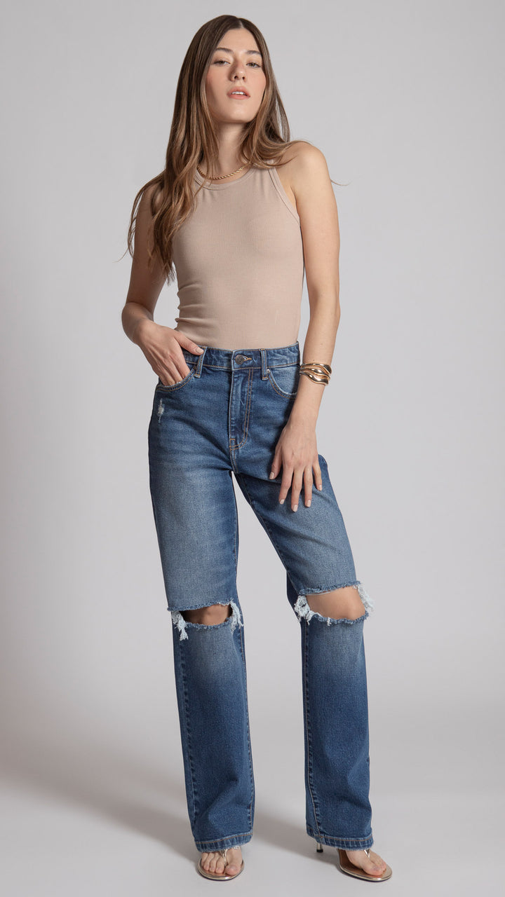 Pantalón Wide Leg Mujer Balam BL7506