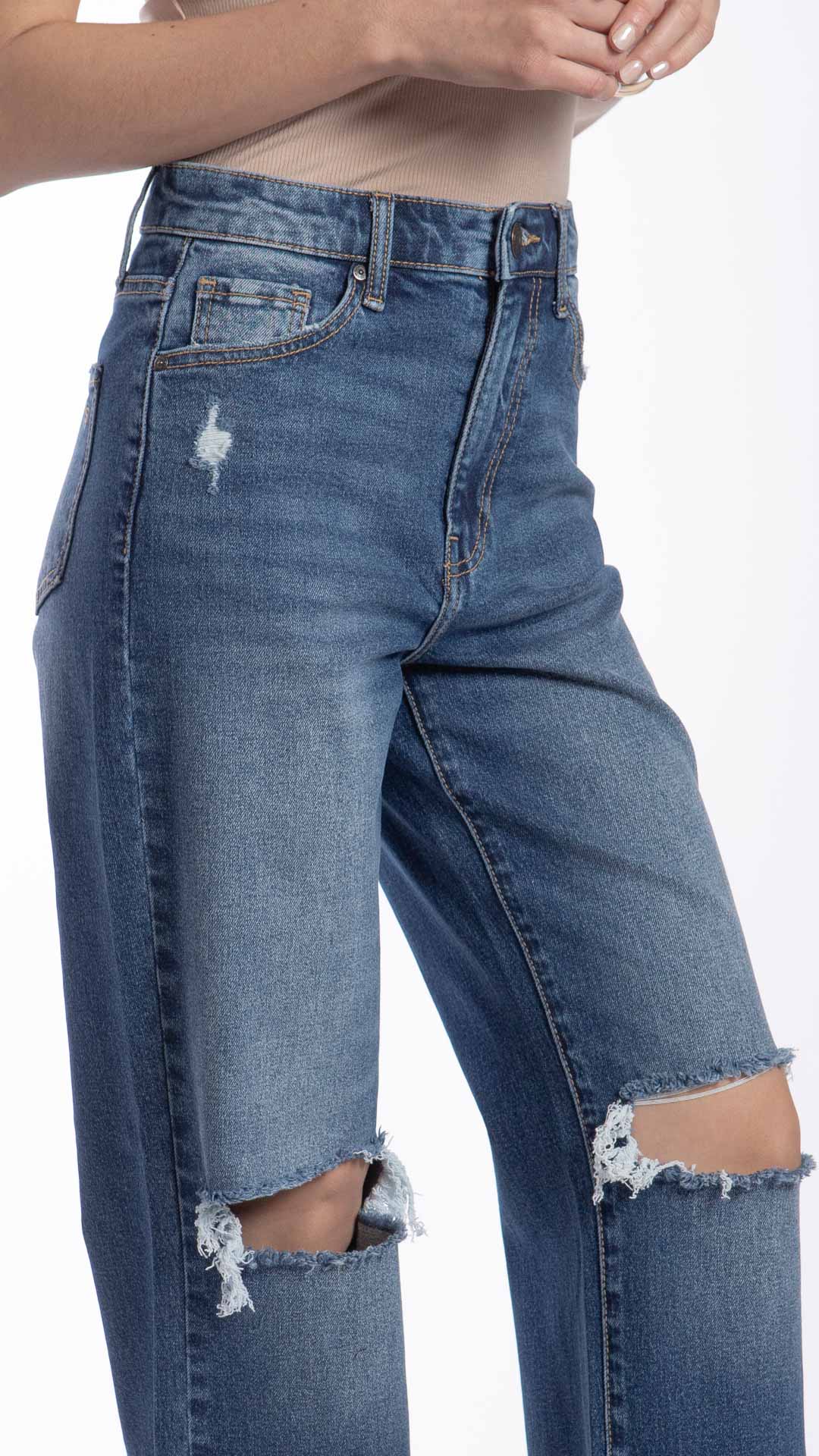 Pantalón Wide Leg Mujer Balam BL7506