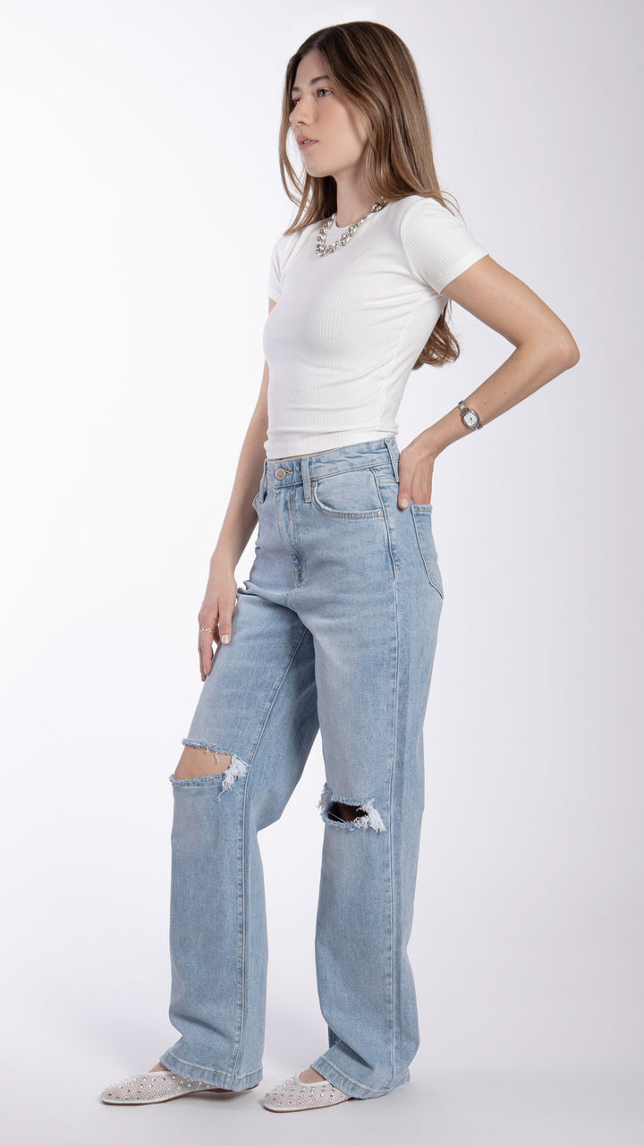Pantalón Wide Leg Mujer Balam BL7507