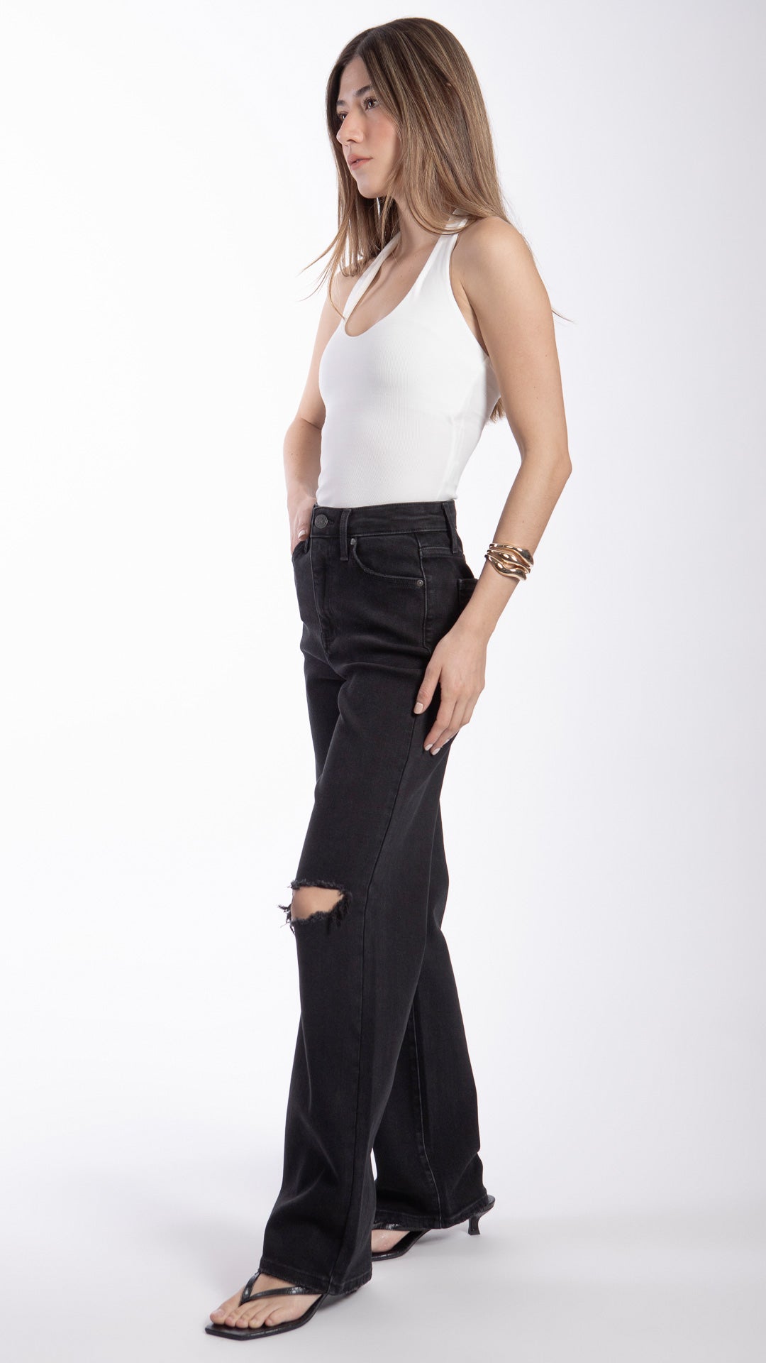 Pantalón Wide Leg Mujer Balam BL7508