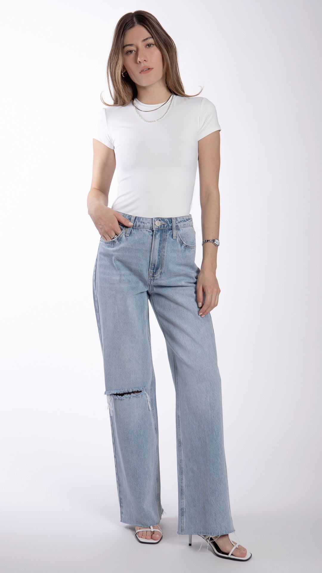 Pantalón Wide Leg Mujer Balam BL7510
