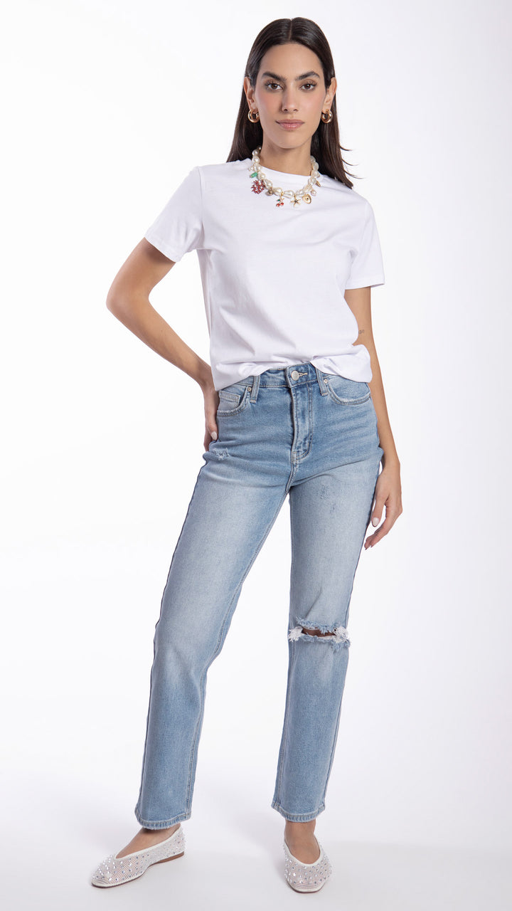 Pantalón Straight Mujer Balam BL7511
