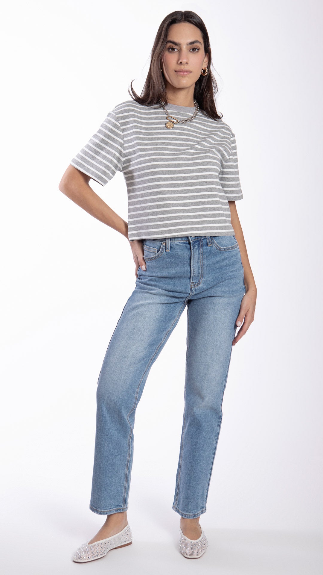 Pantalón Straight Mujer Balam BL7514