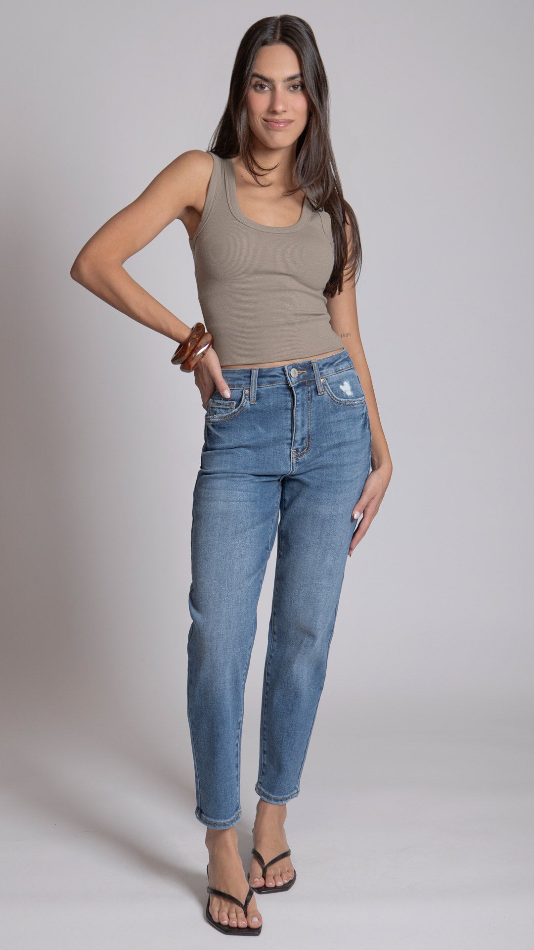 Pantalón Mom Mujer Balam BL7519