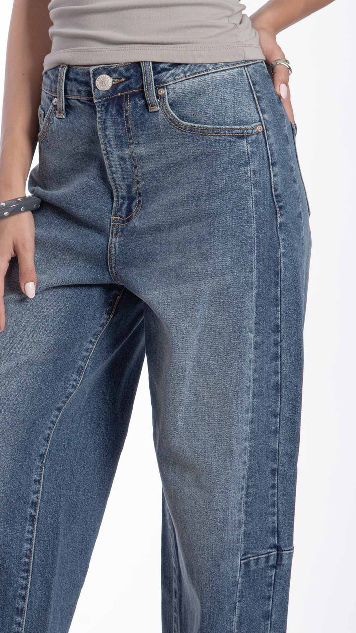 Pantalón Barrel Mujer Balam BL7521