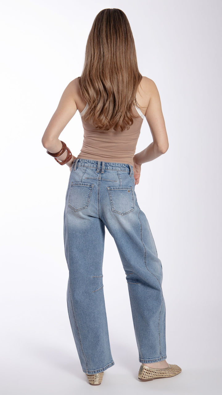 Pantalón Barrel Mujer Balam BL7522