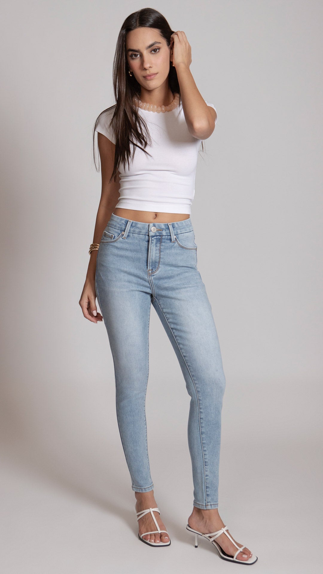 Pantalón High Rise Skinny Mujer Balam BL7528