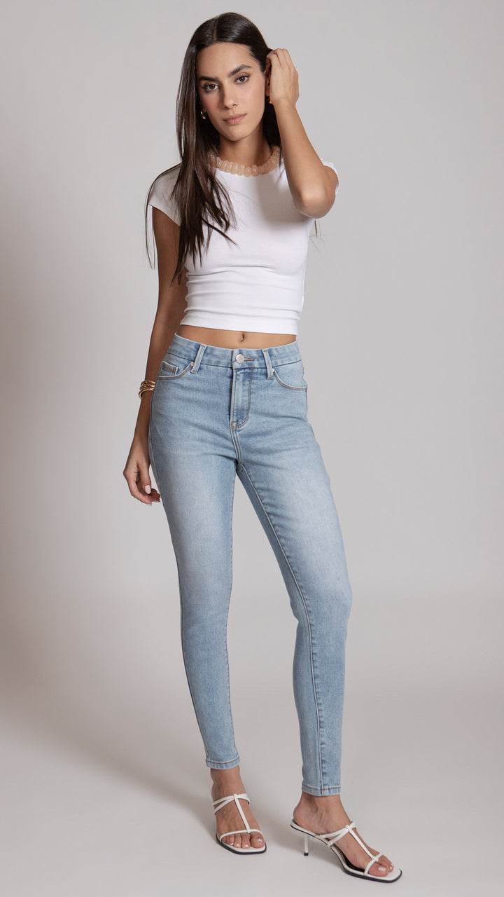 Pantalón High Rise Skinny Mujer Balam BL7528