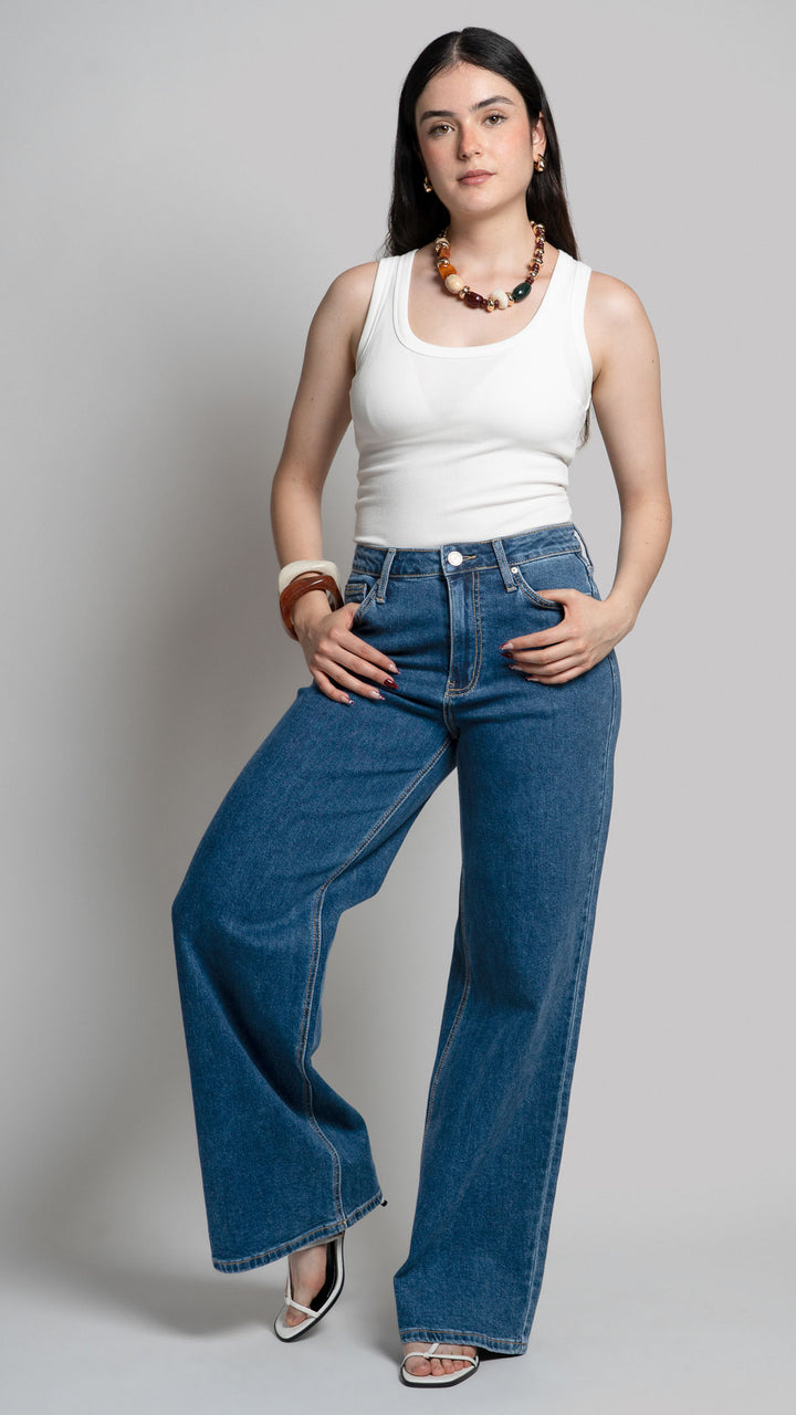 Pantalón Vintage Loose Mujer Balam BL7534