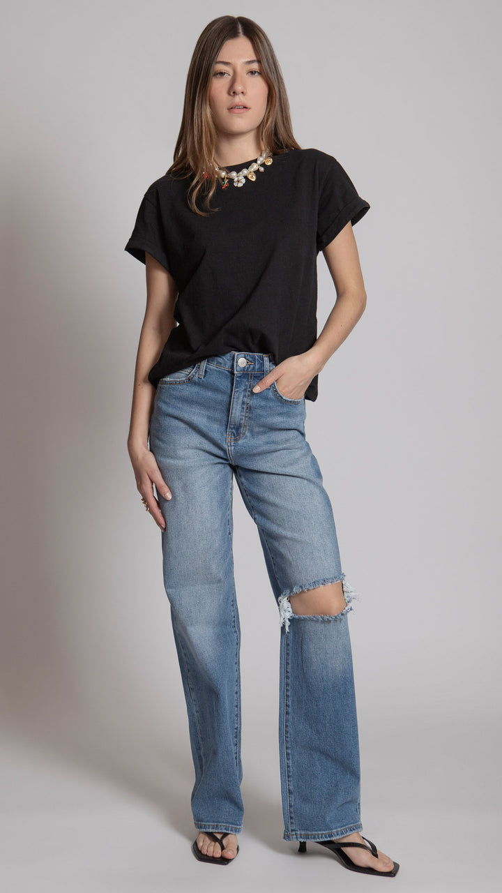 Pantalón Wide Leg Mujer Balam BL7536