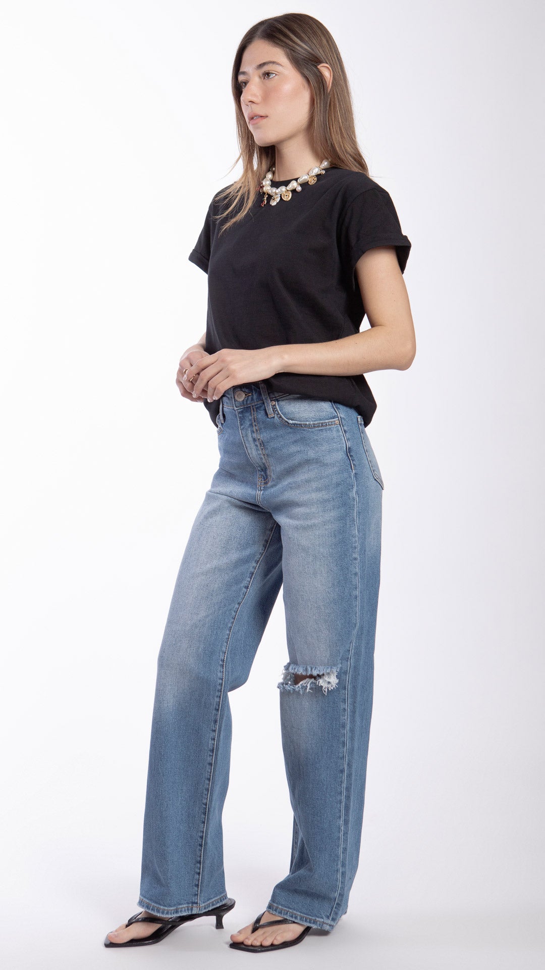 Pantalón Wide Leg Mujer Balam BL7536
