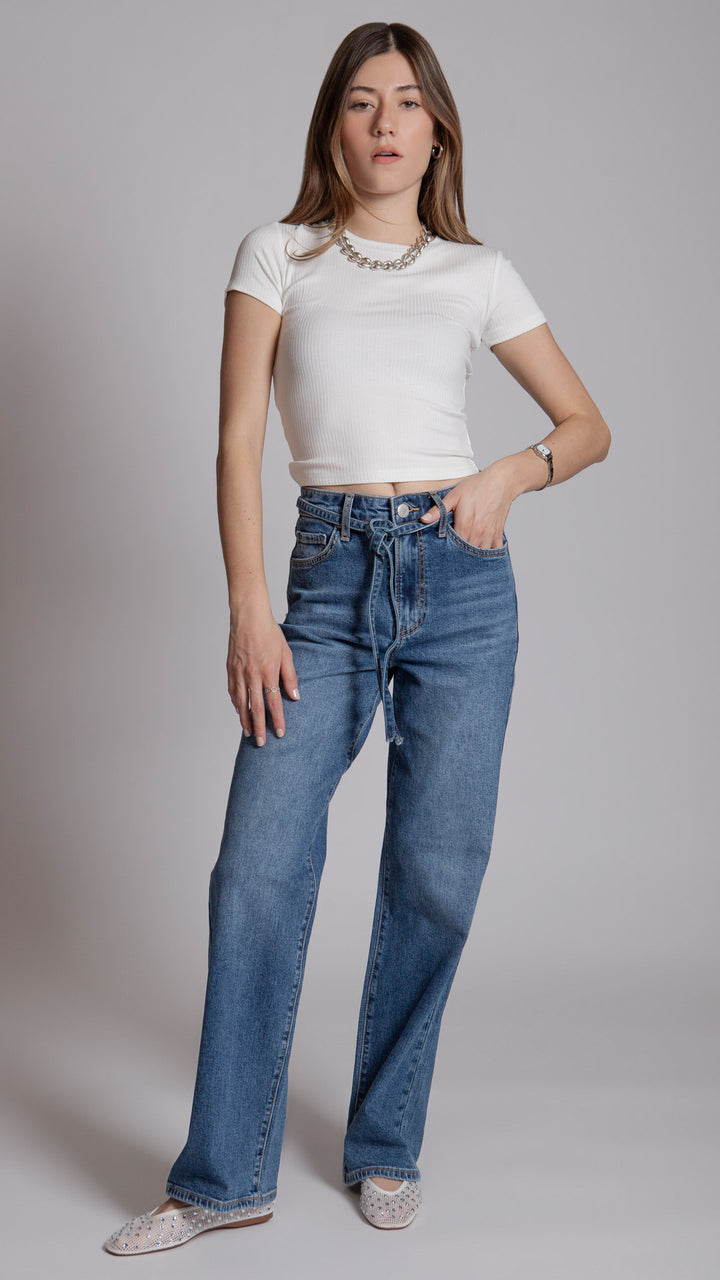 Pantalón Wide Leg Mujer Balam BL7540