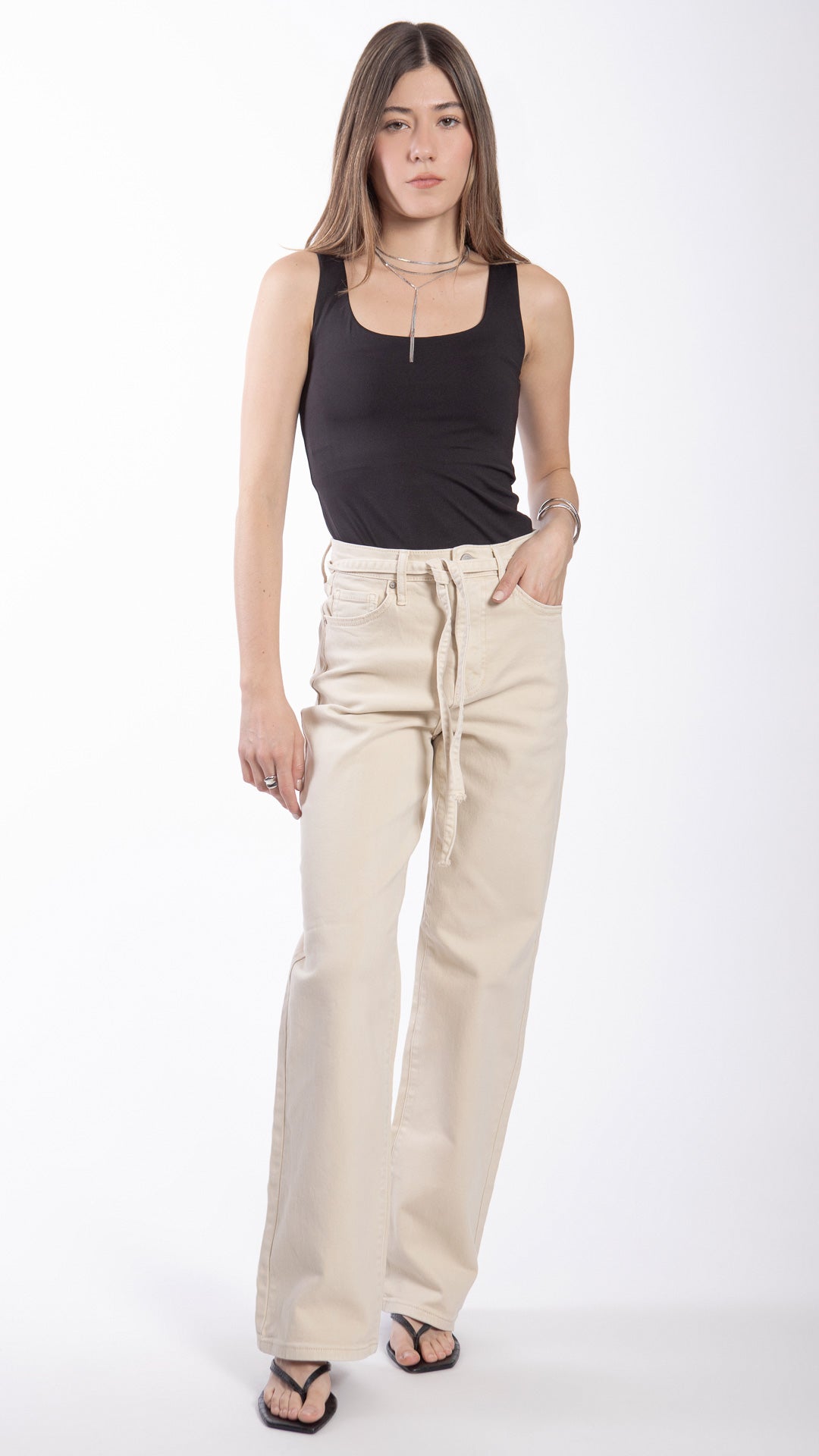 Pantalón Wide Leg Mujer Balam BL7540