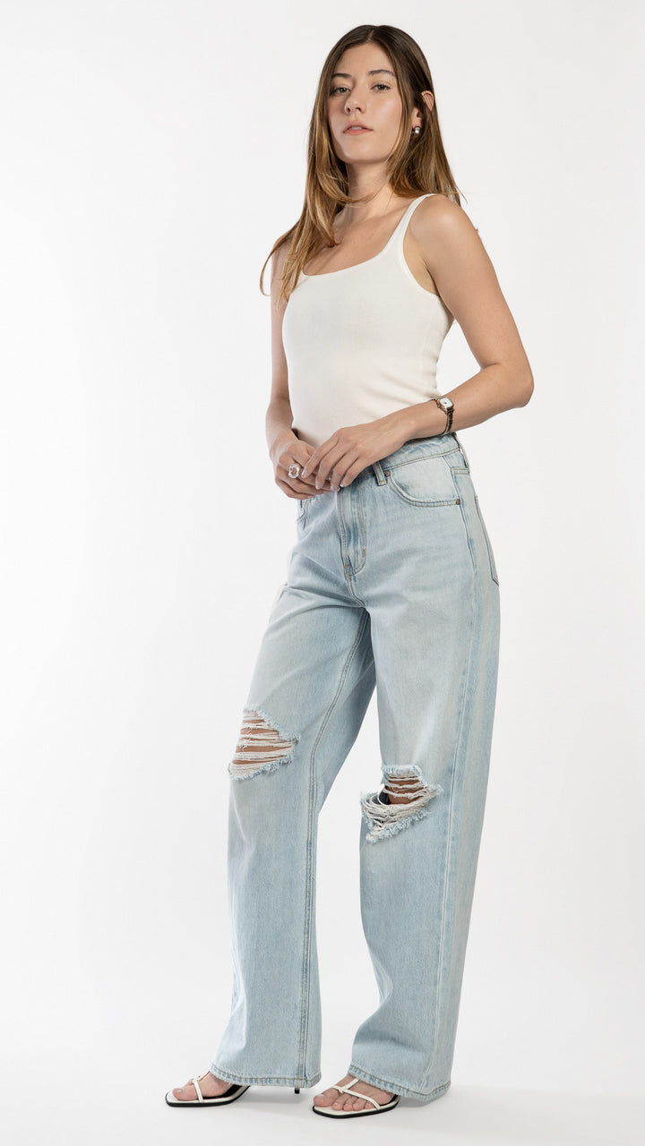 Pantalón Wide Leg Mujer Balam BL7541