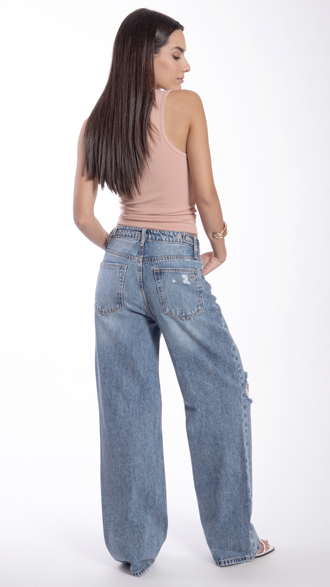 Pantalón Wide Leg Mujer Balam BL7541