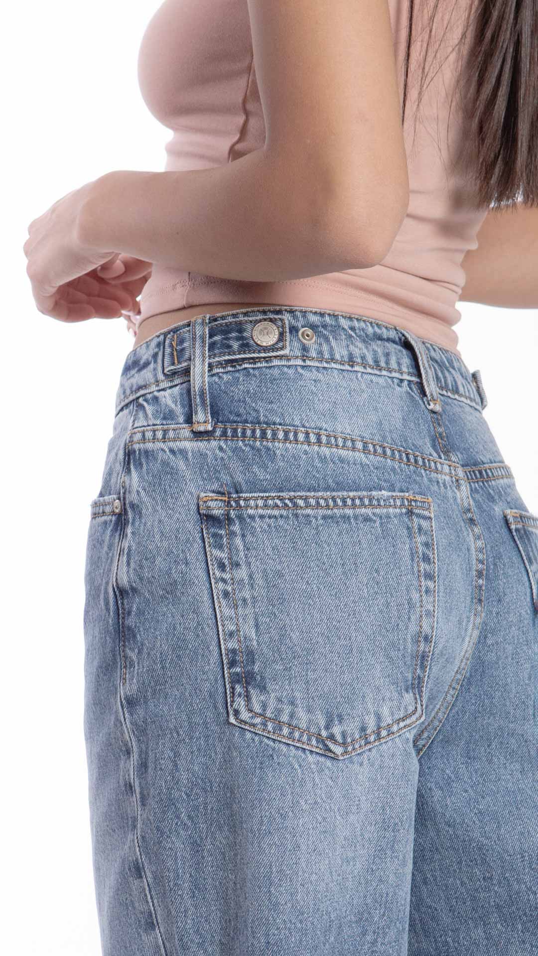 Pantalón Wide Leg Mujer Balam BL7541