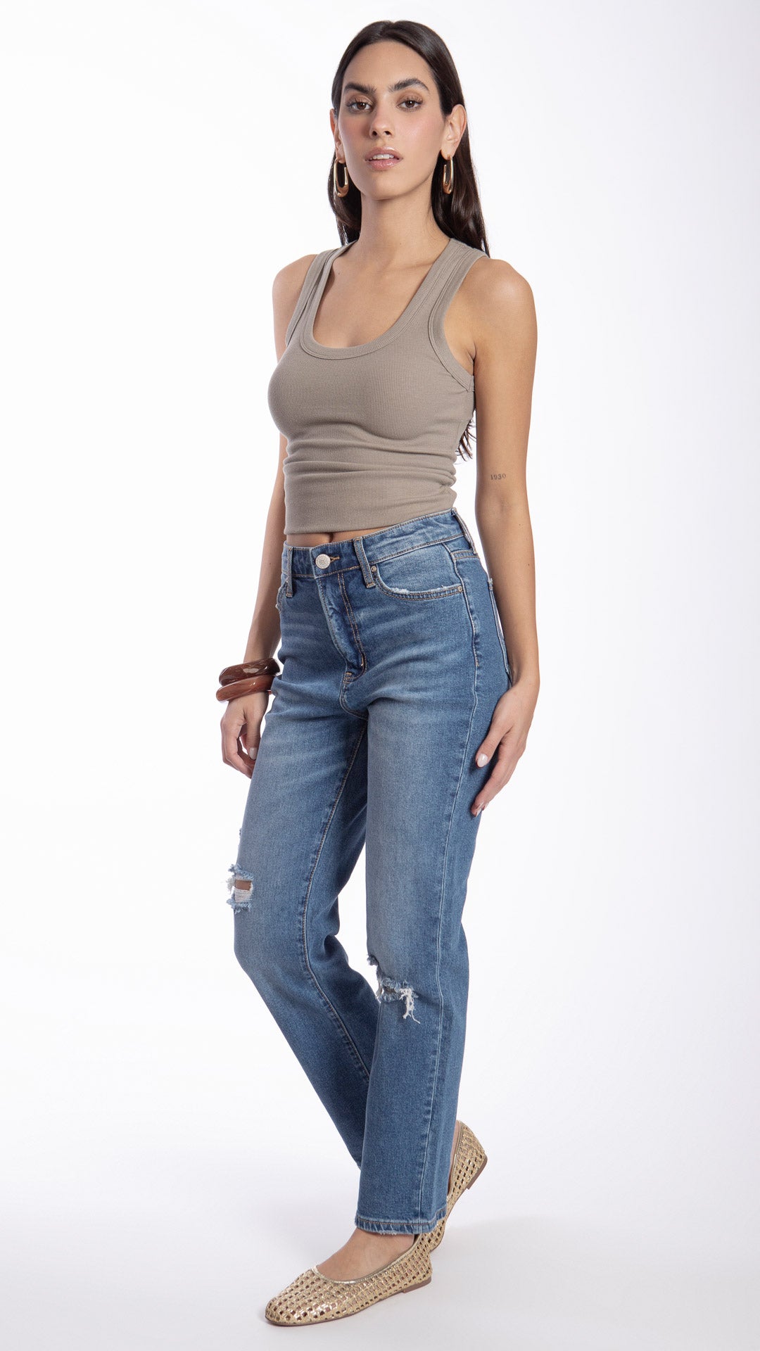 Pantalón Straight Mujer Balam BL7545